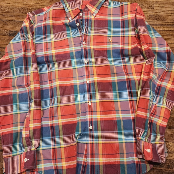 Ralph Lauren Blue Label Men's Casual Button Down Shirts - Multicolor Plaid - Picture 3 of 15